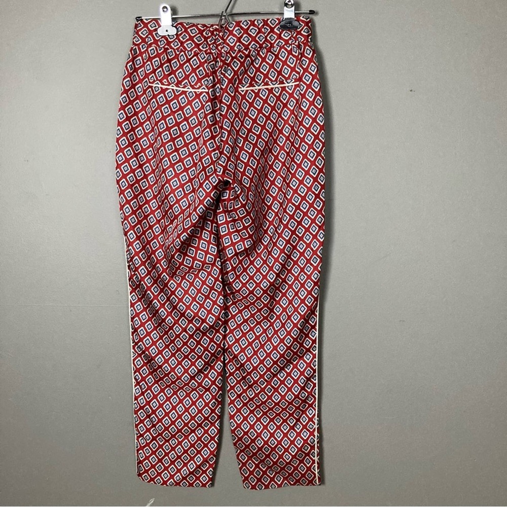 The Kooples‎ pants extra small pajama red diamond satin silk comfy